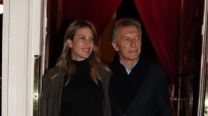 Mauricio Macri posó junto a Lola Teuly en Kansas: palco vip y aperitivos