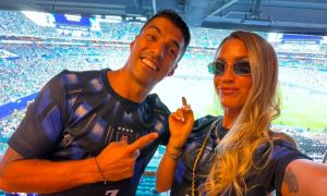 Luis Suárez y Sofi Balbi 