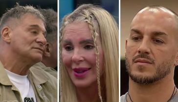 El Turco García, Mariela Prieto y Emanuel Di Gioia