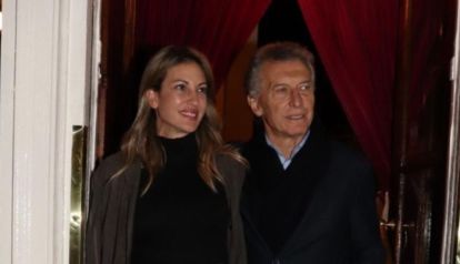 Mauricio Macri y Dolores Teuly