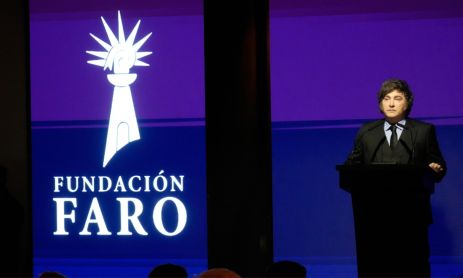 Javier Milei en Fundación Faro 20260623