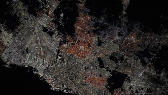 La NASA mostró una impactante imagen nocturna de Buenos Aires tomada desde la Estación Espacial Internacional