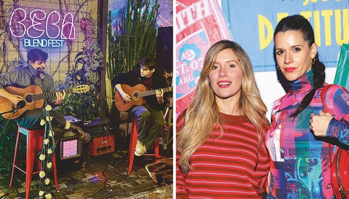 En Caras: de los hijos músicos de Vicentico a Violeta Urtizberea y Laurita Fernández en un exclusivo evento
