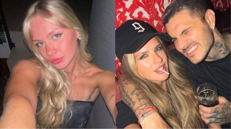 Ekaterina Ojeda, La China Suárez y Mauro Icardi