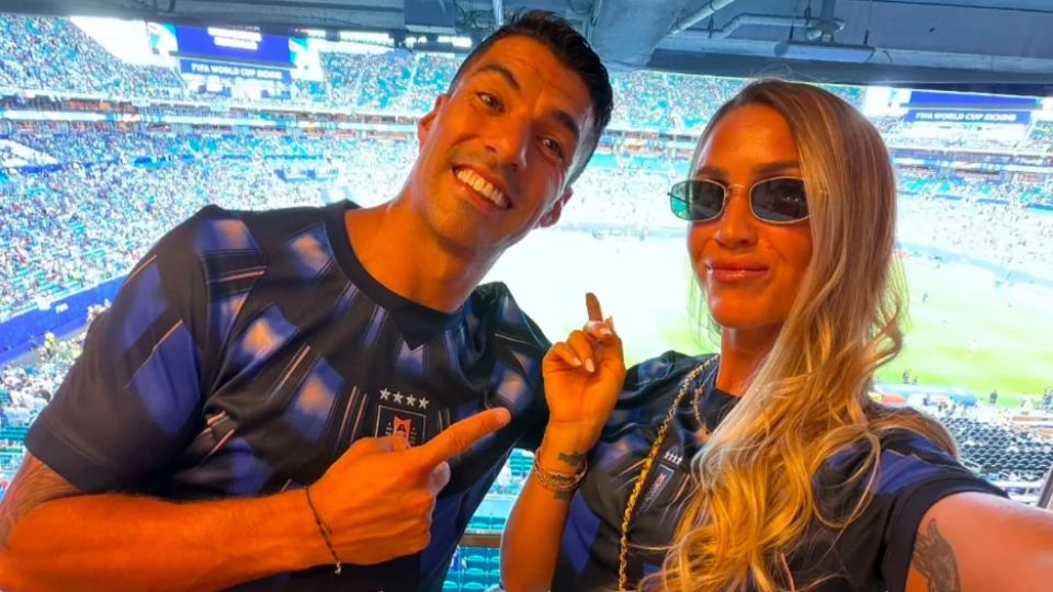 Luis Suárez y Sofi Balbi 