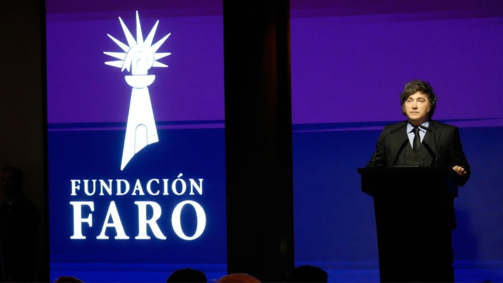 Javier Milei en Fundación Faro 20260623