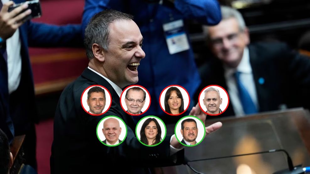 Manuel Adorni en el Congreso