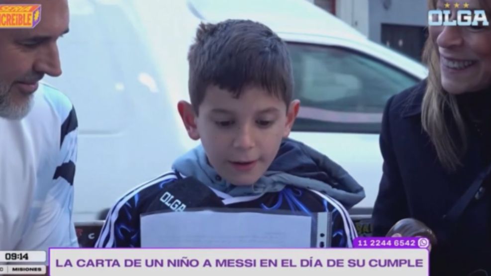 Manuel, carta Messi