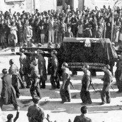 Las exequias de José Antonio Primo de Rivera. | Foto:Cedoc