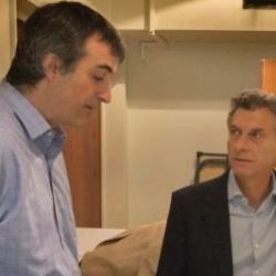 Viejos tiempos: Esteban Bullrich y Mauricio Macri | Foto:CEDOC