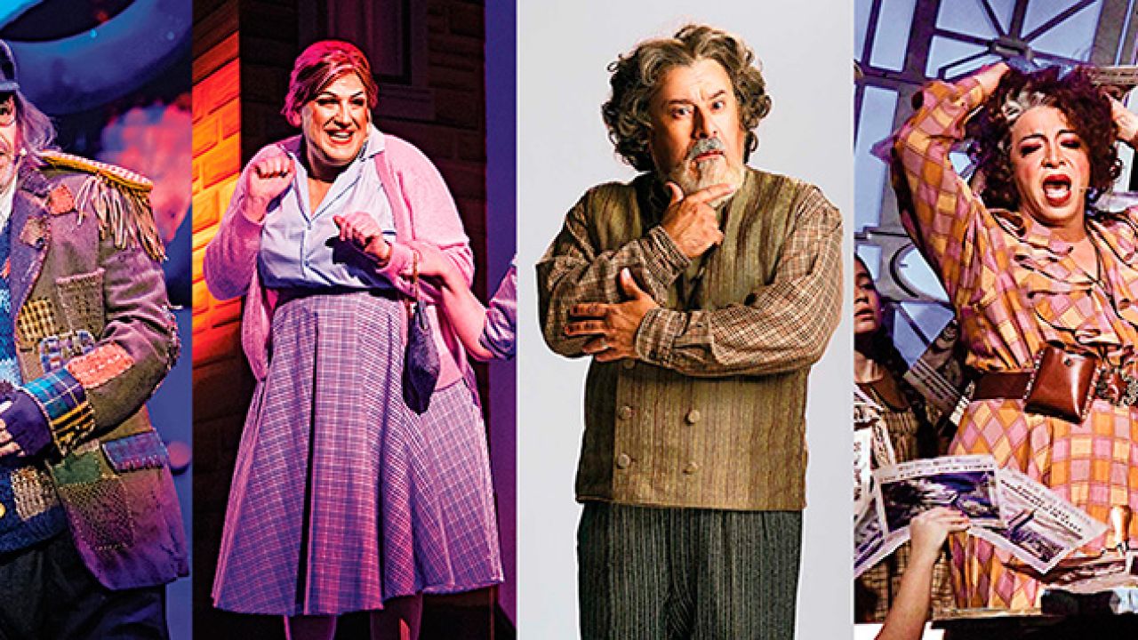 Damián Betular, Pichu Straneo, Lizy Tagliani y Sebastián Almada dejaron atrás los roles que los hicieron famosos y hoy brillan en la comedia musical. | Foto:Cedoc