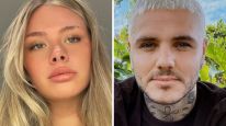 Ekatarina y Mauro Icardi