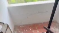 El video viral de un venezolano en su edificio destruido por el terremoto