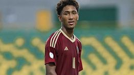 Yimvert Berroterán futbolista de La Vinotinto Sub20 25062026