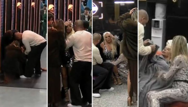Yanina Zilli sufrió una impactante caída en Gran Hermano y tuvo que ser asistida por médicos: el video