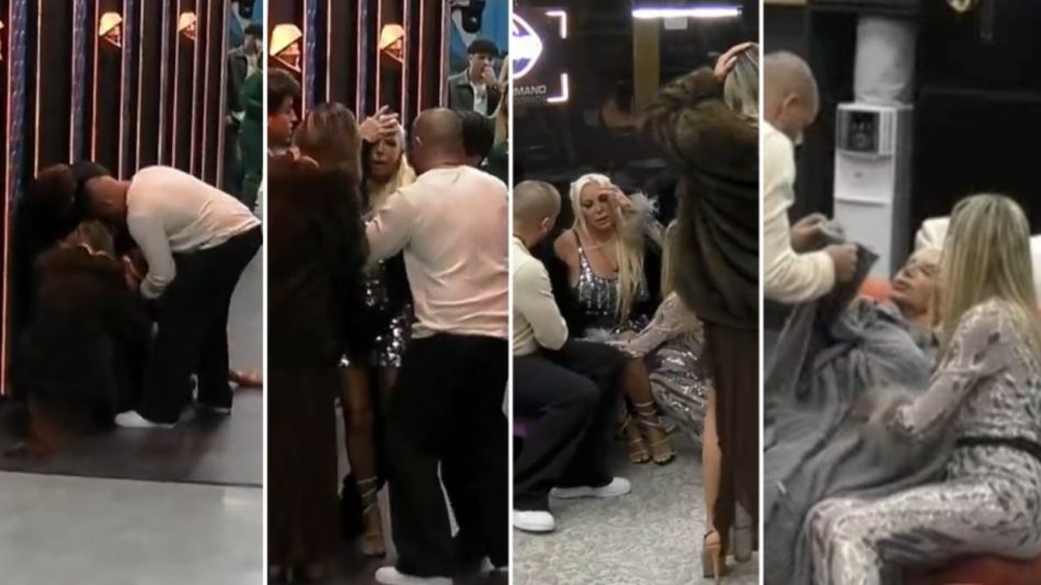 Caída de Yanina Zilli en Gran Hermano