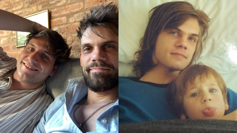 Gaspi y Federico, su hermano