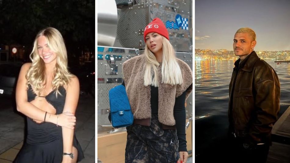 Wanda Nara-Mauro Icardi-Ekaterina Ojeda