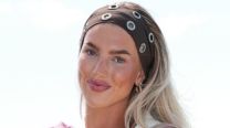 Mientras acompaña a Marcos Senesi, Kelci Rose Bowers marca tendencia con un look sporty chic