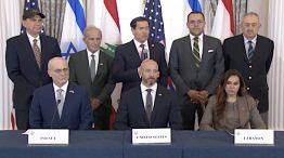Estados Unidos, Israel y Líbano firmaron un acuerdo 26062026