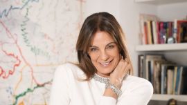 Nequi Galotti marca tendencia con su look Príncipe de Gales, ideal para el invierno