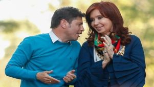 Kicillof y Cristina Fernández
