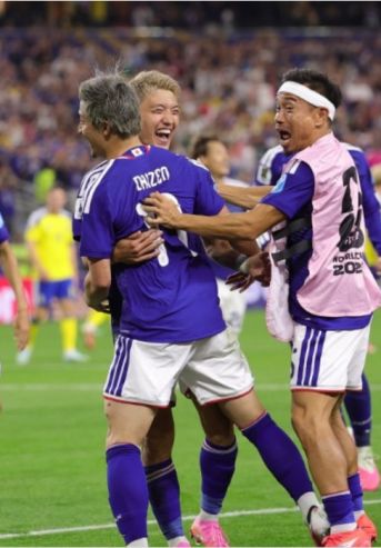 Japón vs Suecia