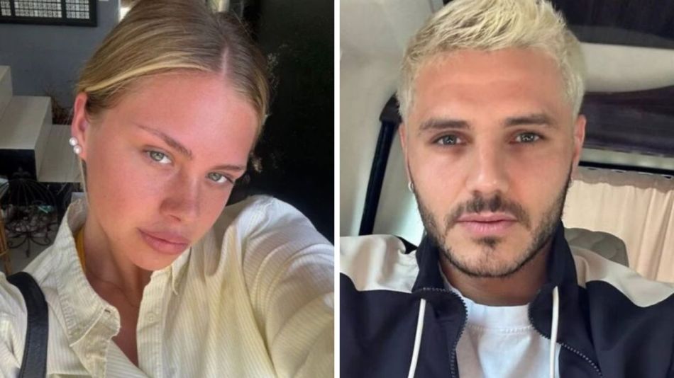 Ekaterina Ojeda y Mauro Icardi