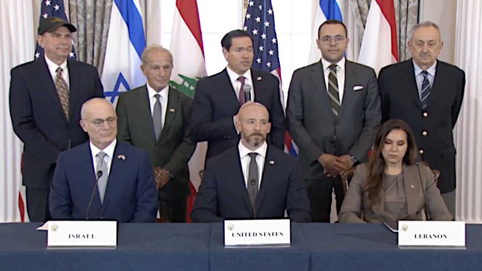 Estados Unidos, Israel y Líbano firmaron un acuerdo 26062026