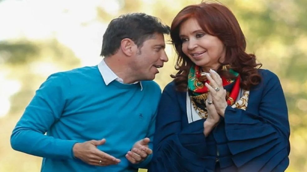 Kicillof y Cristina Fernández