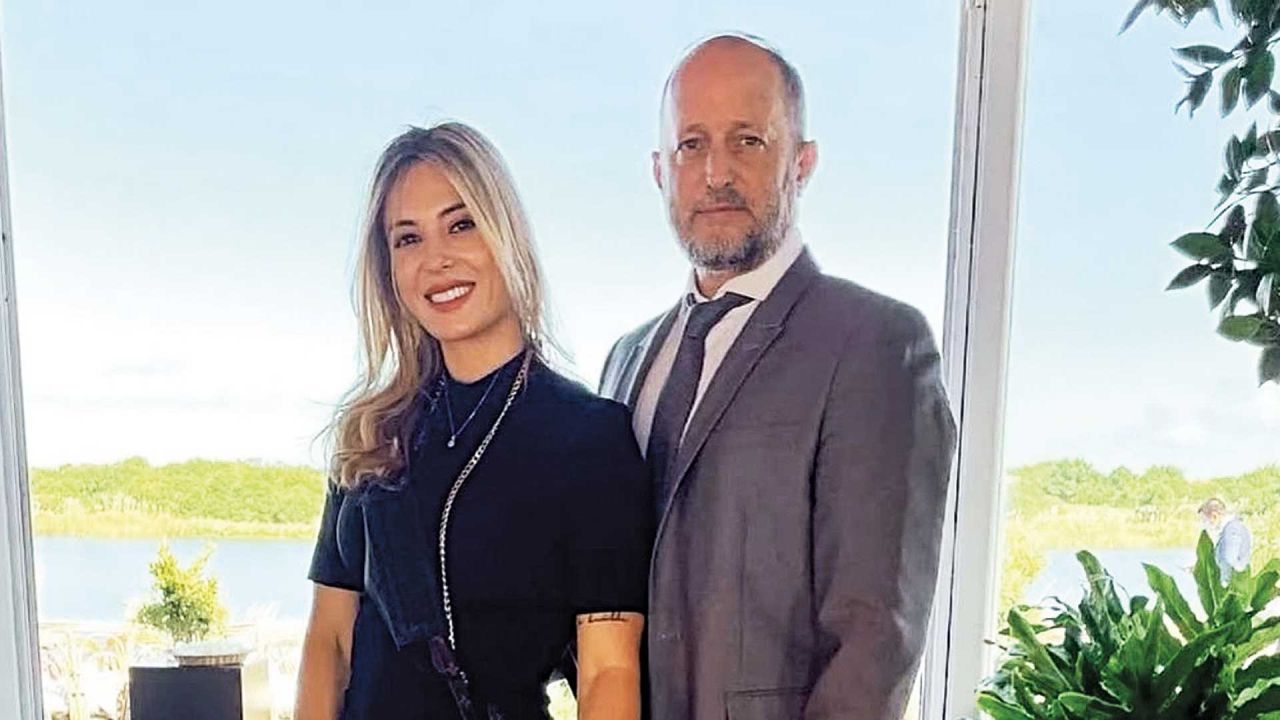 Martín Insaurralde y Jesica Cirio | Foto:Cedoc.