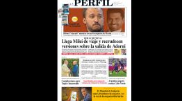 La tapa del Diario PERFIL del sábado 27 de junio de 2027