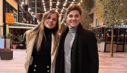 Emilia Ferrero y Julián Álvarez