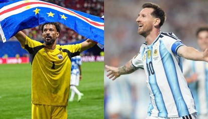 Vozinha y Lionel Messi