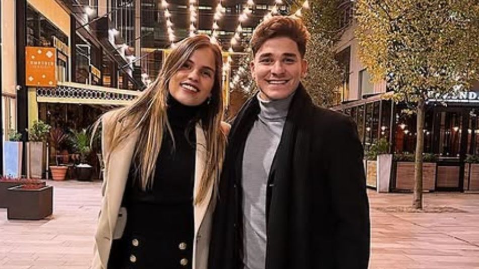 Emilia Ferrero y Julián Álvarez