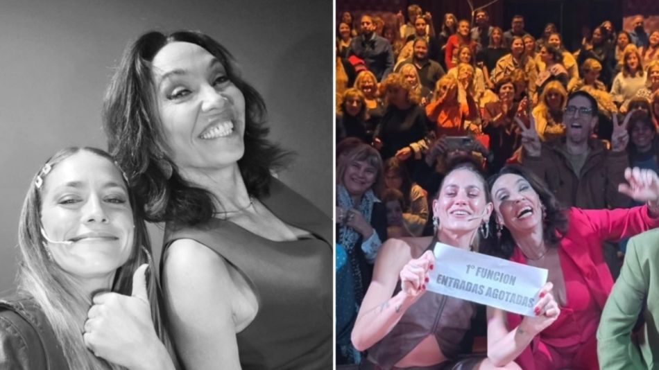 Rocío Igarzábal y Ernestina Pais