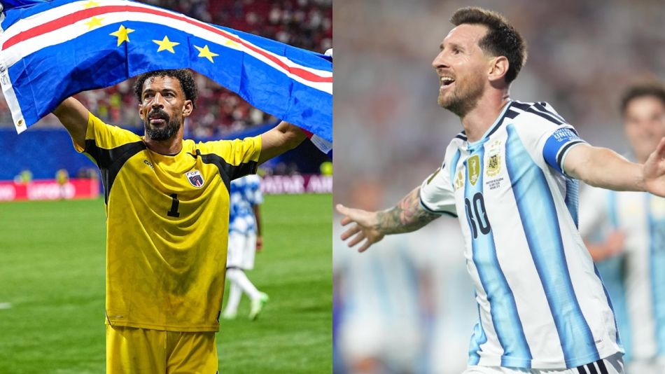 Vozinha y Lionel Messi