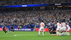 Tercer gol de Argentina en Argentina vs. Jordania