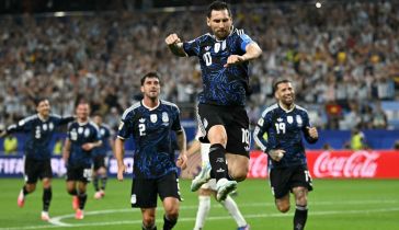 Argentina goleó a Jordania