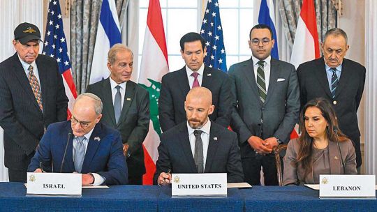 Líbano firma la paz con Israel, pero Hezbollah ya anticipó su rechazo