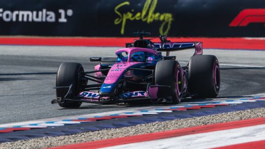 Franco Colapinto en el GP de Austria