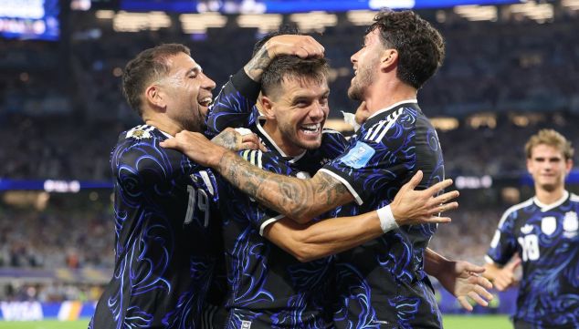  Gol de Argentina en Argentina vs. Jordania