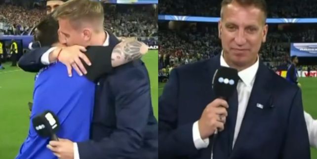 Maxi López y Lionel Messi