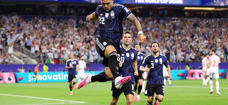 Segundo gol de Argentina en Argentina vs. Jordania