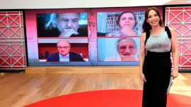 La última participación de Ernestina Pais como conductora en Net TV, el canal de Perfil