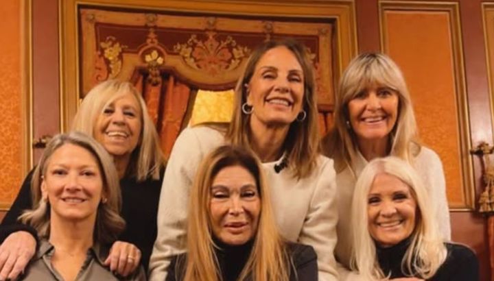Así fue la noche de Teatro Colón de Nequi Galotti con sus amigas: todos los looks