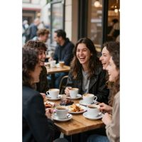 Café con Desconocidos: la propuesta que desafía las pantallas para crear conexiones reales cara a cara