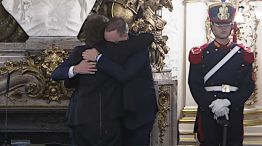 El Presidente Javier Milei toma juramento al nuevo Jefe de Gabinete, Diego Santilli 30062026