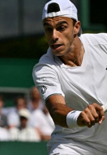 Francisco Cerúndolo en Wimbledon 2026