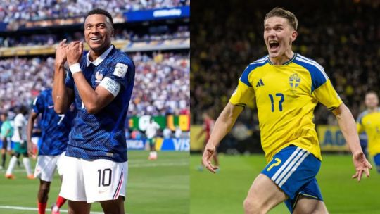 Francia vs Suecia, por el Mundial 2026